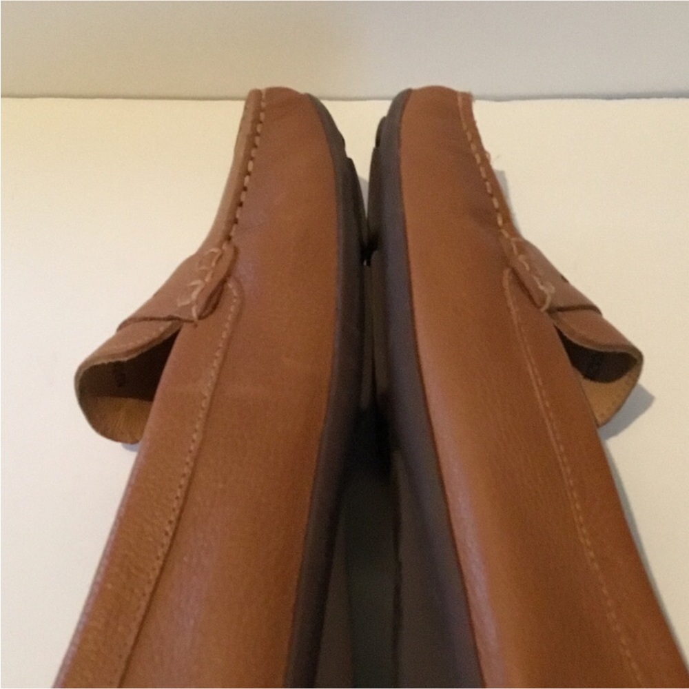 OLIVER GRANT LEATHER LOAFERS SOME BED FOOT CUSHION RUBBER SOLE EURO SIZE 38 - Picture 9 of 15